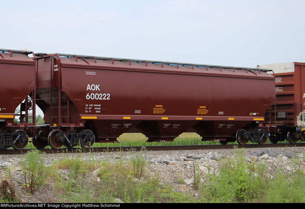 New AOK Covered Hopper